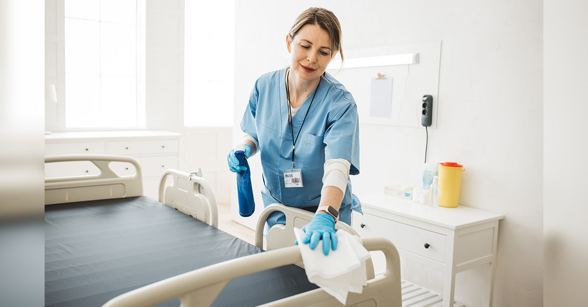 Strong facility outcomes from consistent medical-grade cleaning and tracking
